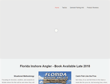 Tablet Screenshot of floridainshoreangler.com